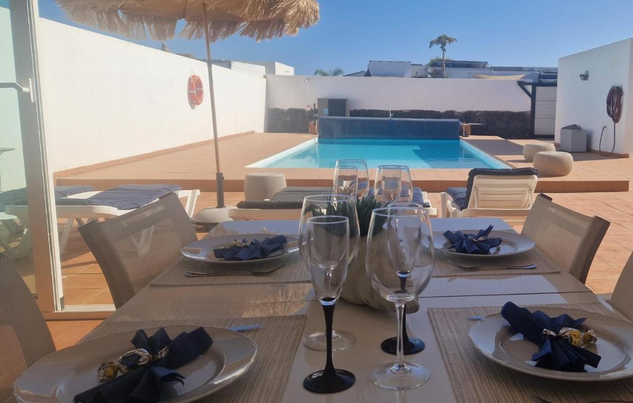 Villa Baroli Amplia Piscina Privada Climatizada Playa Blanca  Eksteriør bilde